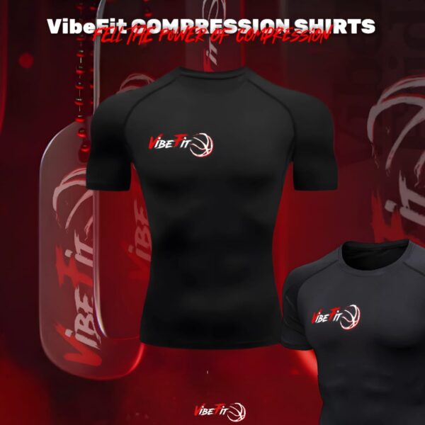 VIBEFIT - COMPRESSION SHORT SLEEVE SHIRT