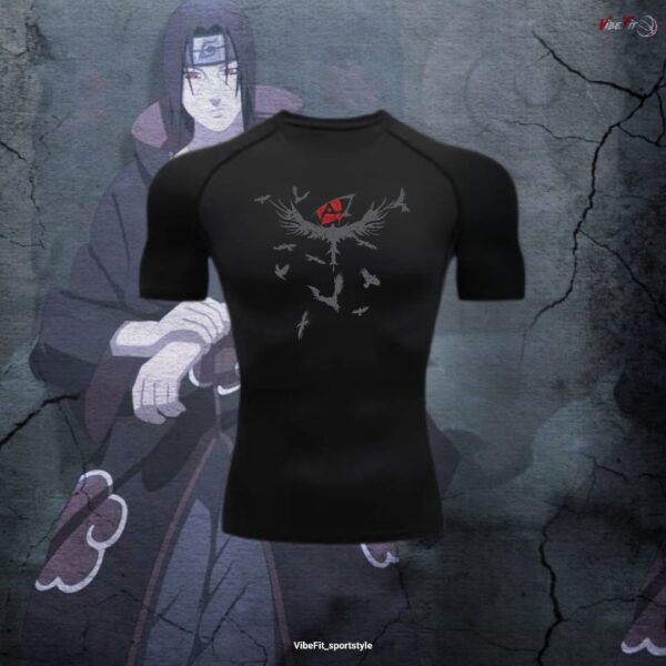 ITACHI RAVEN- COMPRESSION SHORT SLEEVE SHIRT