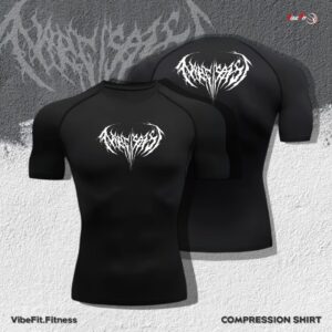 TREE HEART - COMPRESSION SHORT SLEEVE SHIRT