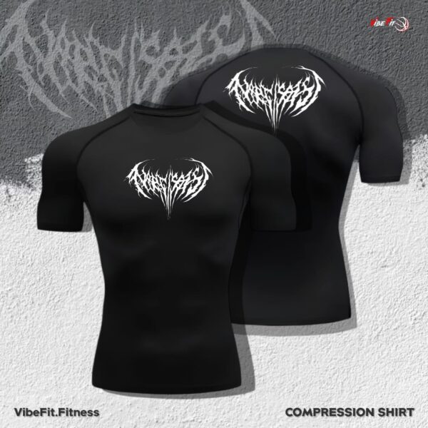 TREE HEART - COMPRESSION SHORT SLEEVE SHIRT