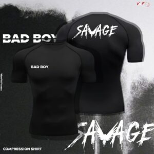 SAVAGE - COMPRESSION SHORT SLEEVE SHIRT