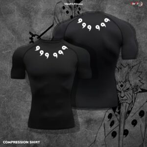 RIKUDŌ SENNIN- COMPRESSION SHORT SLEEVE SHIRT