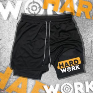 HARD WORK - 2 in 1 short